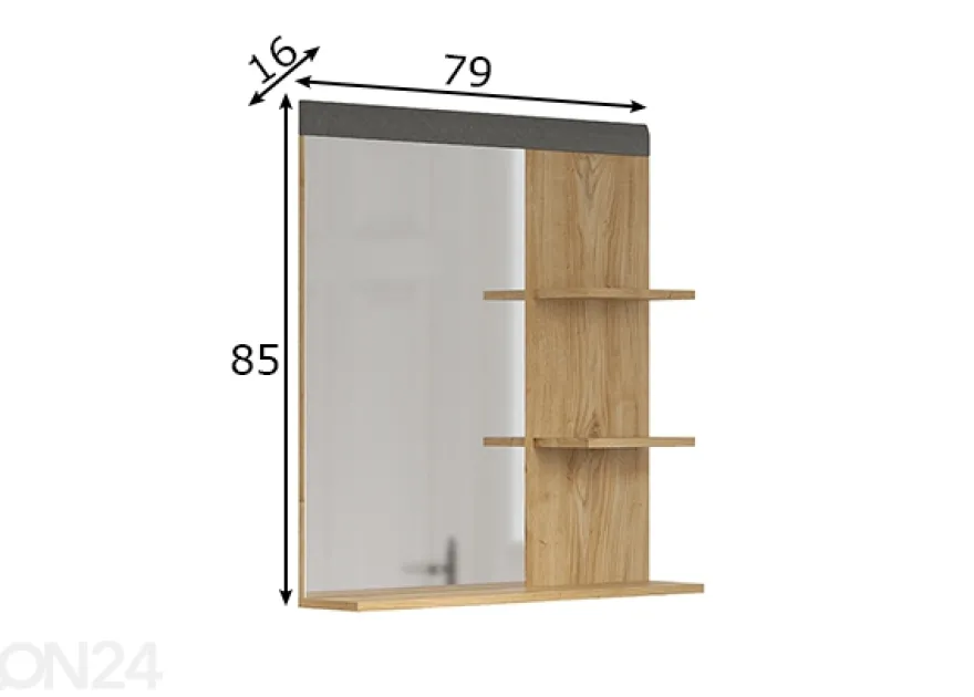 Seinäpeili Blanshe