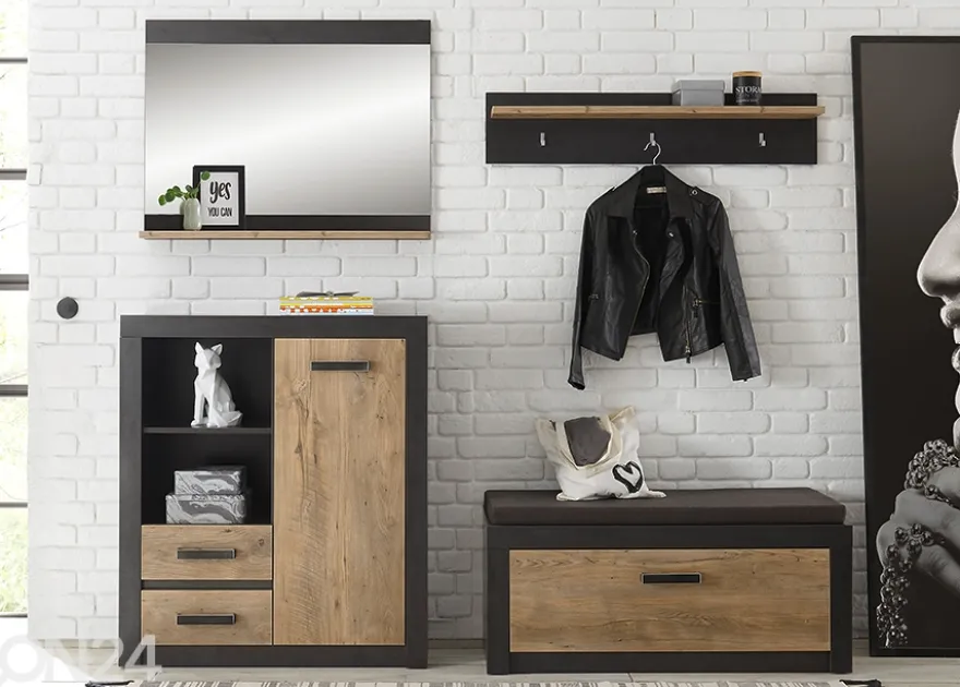 Seinäpeili Brügge 92 cm