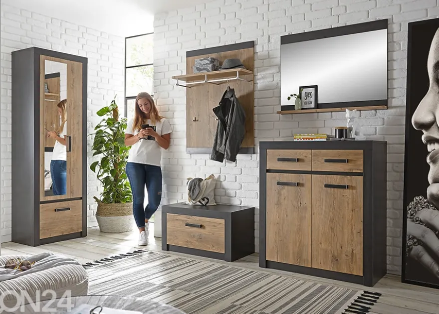 Seinäpeili Brügge 92 cm