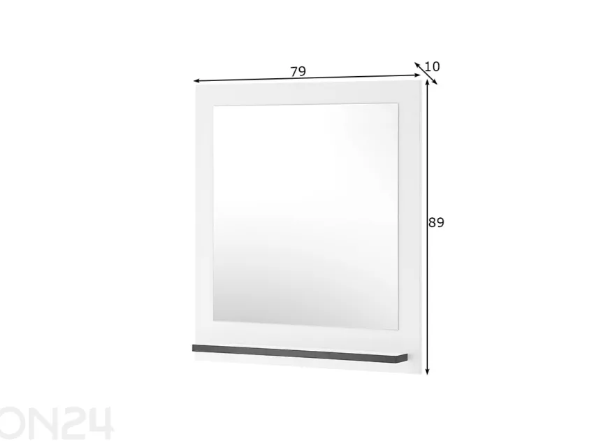 Seinäpeili Cantara