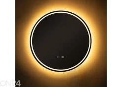 Seinäpeili Ø 60 cm LED