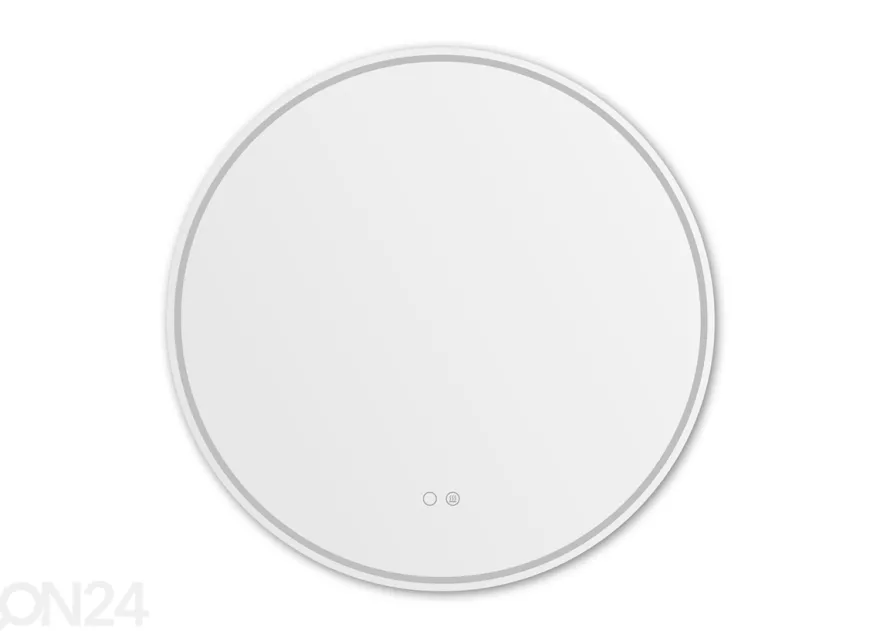Seinäpeili Ø 60 cm LED