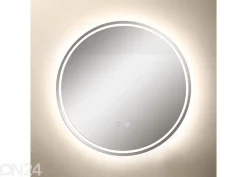 Seinäpeili Ø 60 cm LED