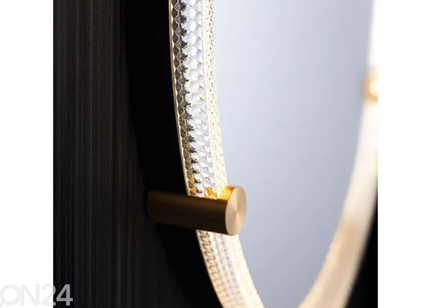 Seinäpeili Ø 60 cm LED