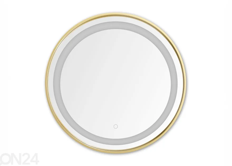 Seinäpeili Ø 60 cm LED