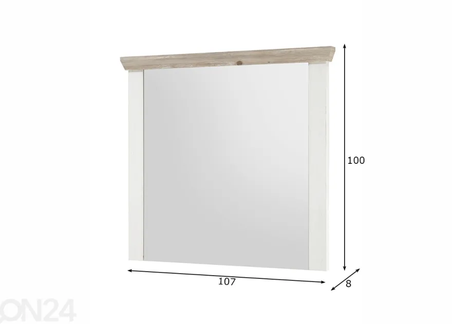 Seinäpeili Florenz 107 cm