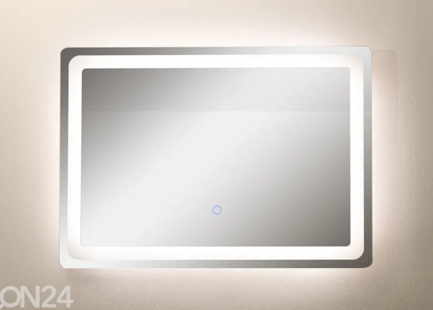 Seinäpeili 70x50 cm LED