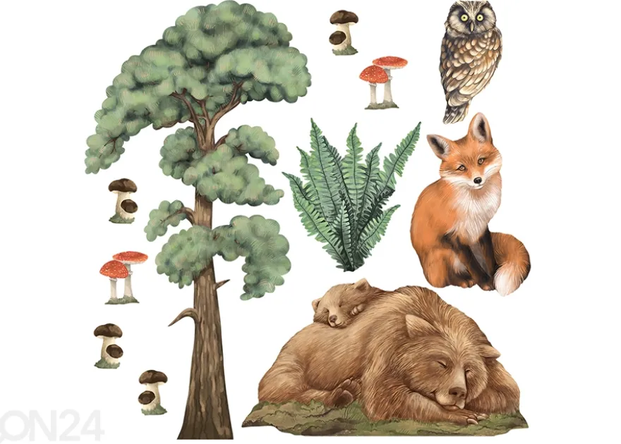 Seinätarra Forest animals 1