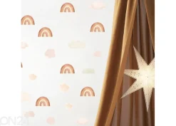 Seinätarrat Pieni sateenkaari, beige