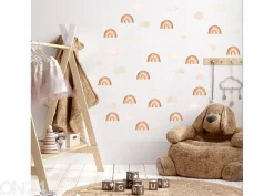 Seinätarrat Pieni sateenkaari, beige