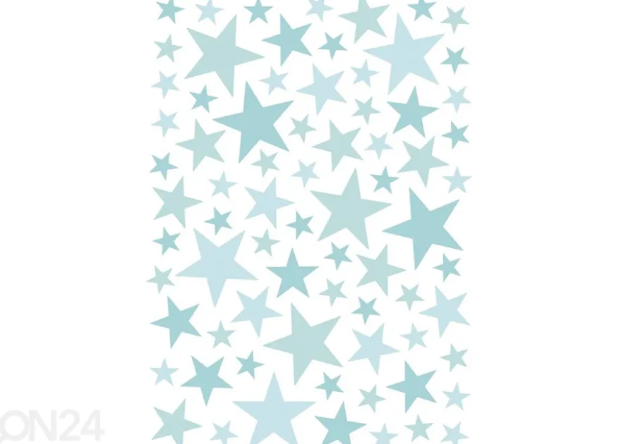 Seinätarrat Stars, 74 kpl, minttu