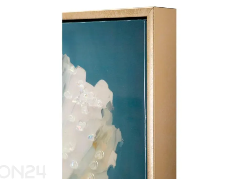 Seinätaulu Narcy 42x62 cm, sininen/valkoinen