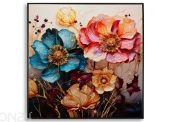 Seinätaulu Narcy 82x82 cm, värikäs