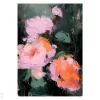 Seinätaulu Pink Flowers 60x80 cm