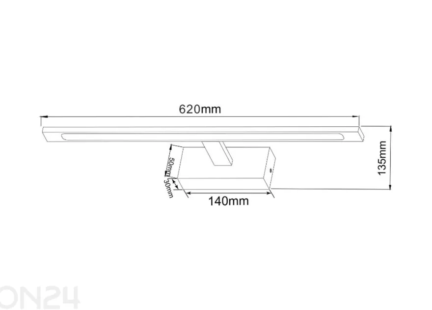 Seinävalaisin Alter Black 20