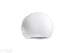 Seinävalaisin Globe, kiiltävä valkoinen