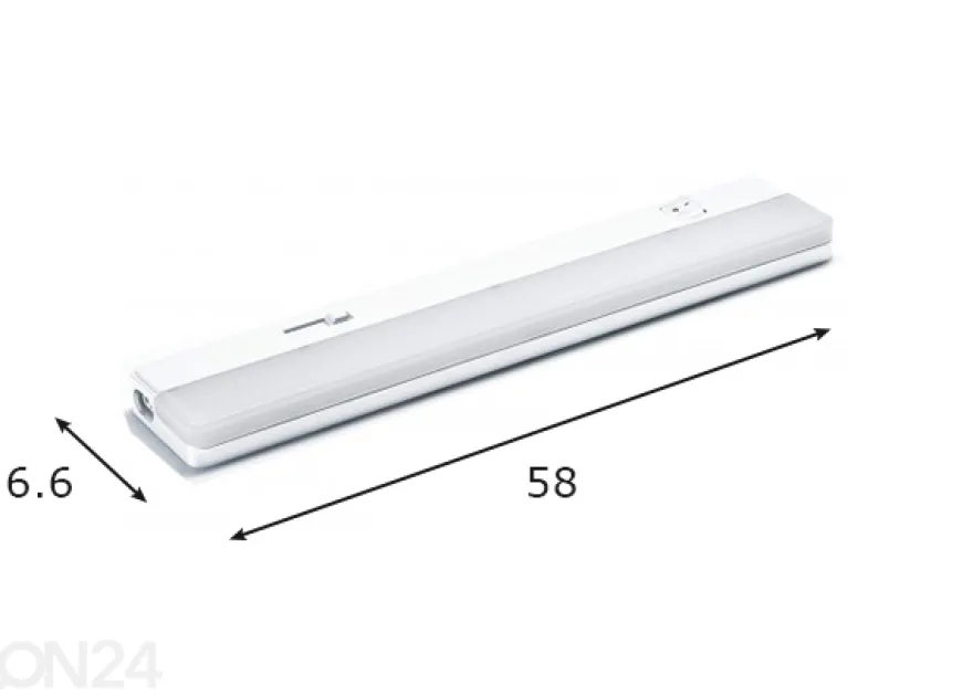Seinävalaisin Korfu LED 60
