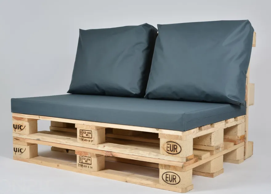 Selkänojatyynyt eurolavalle Active 60x50 cm, 2 kpl