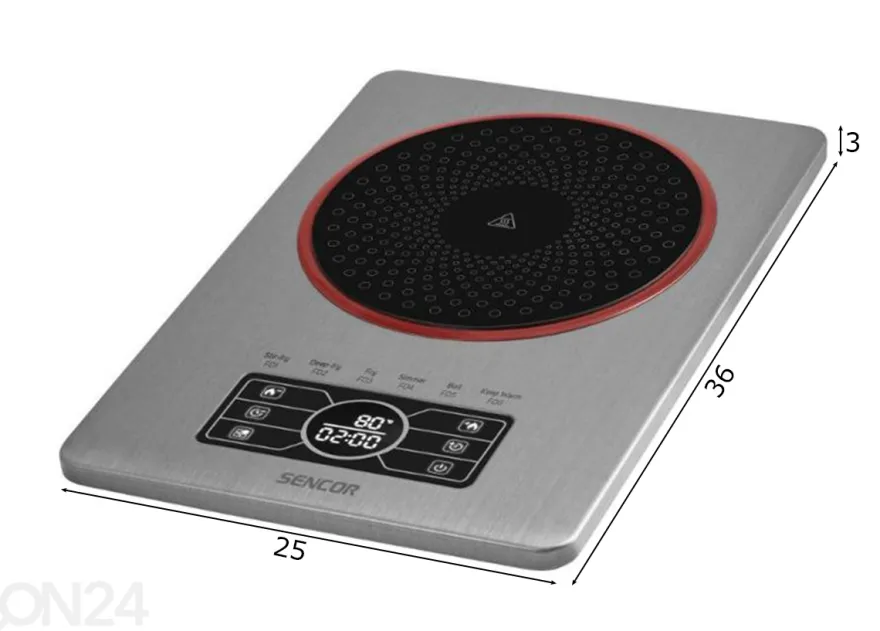 Sencor SCP5010SS pöytäliesi suprajohdeteknologialla