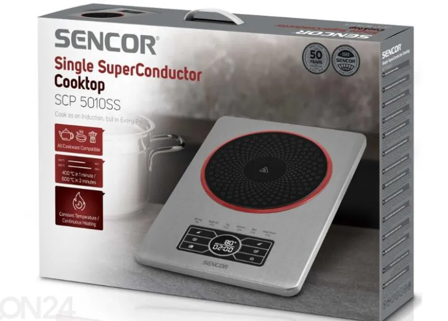 Sencor SCP5010SS pöytäliesi suprajohdeteknologialla
