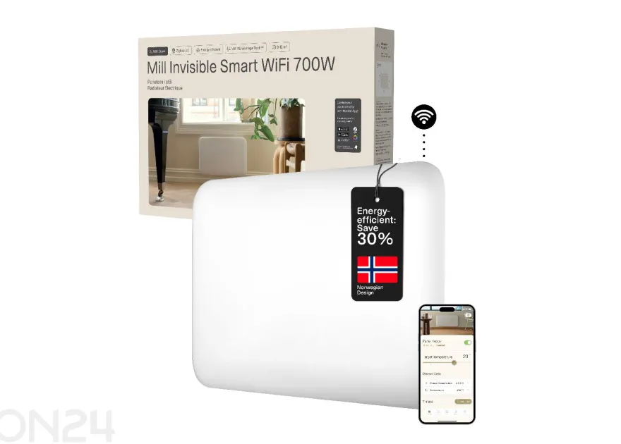 Sähköpatteri Mill Invisible Smart WiFi Gen.4 PA700WIFI4