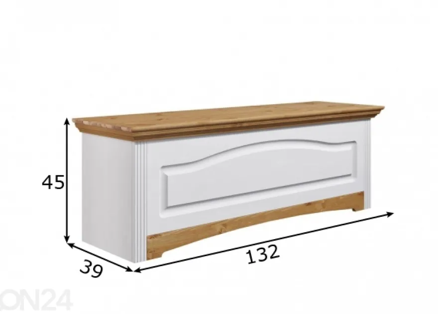 Säilytysarkku Konrad 132 cm