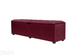 Sime Beds säilytystilallinen rahipenkki LINEA Nööp 90 cm