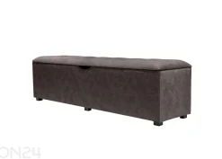 Sime Beds säilytystilallinen rahipenkki LINEA Nööp 90 cm