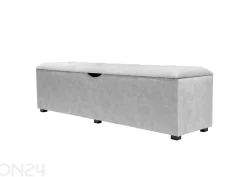 Sime Beds säilytystilallinen rahipenkki LINEA Nööp 90 cm