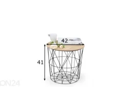 Sivupöytä Ø 42 cm