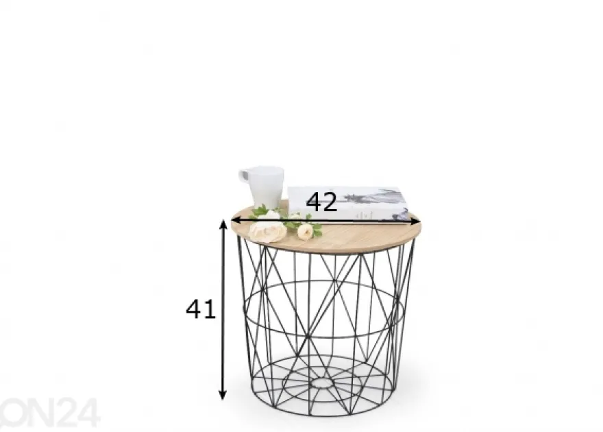 Sivupöytä Ø 42 cm