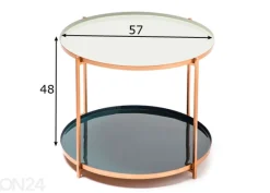 Sivupöytä Ø 57 cm