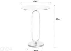 Sivupöytä Elegance Ø 45 cm
