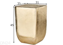 Sivupöytä Gold 31x31 cm