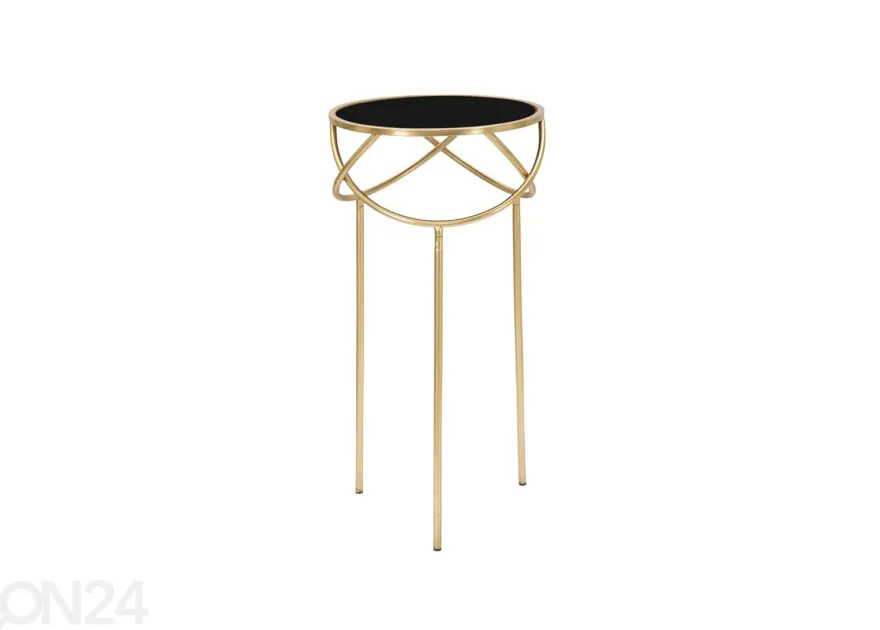 Sivupöytä Ring Ø40 cm, kulta