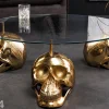 Sivupöytä Skull Ø 90 cm