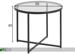 Sivupöytä Space Ø 55 cm