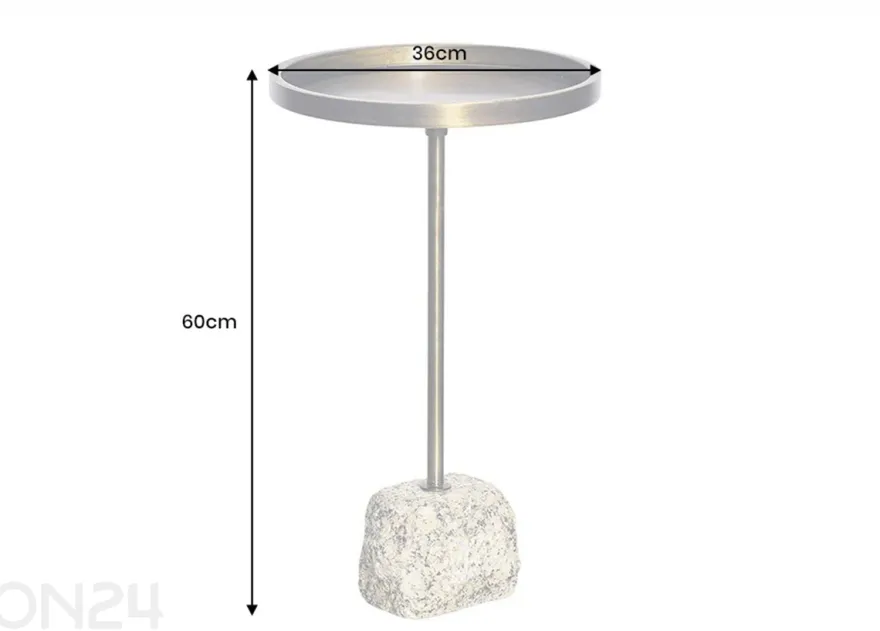 Sivupöytä Trayful Ø 36 cm