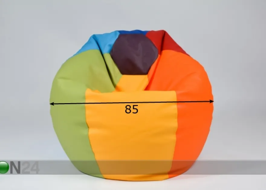 Säkkituoli Sateenkaari 250 l