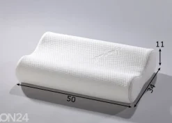 Sleepwell anatominen tyyny Memory Soft 34x50x11 cm