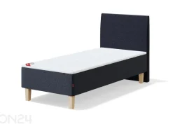 Sleepwell joustinsänky Blue Pocket 80x200 cm + pääty H20 low + petauspatja Profiled Foam + jalat H:18