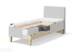 Sleepwell joustinsänky RED POCKET 80x200 cm