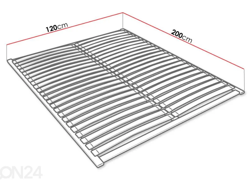 Sälepohja 120x200 cm