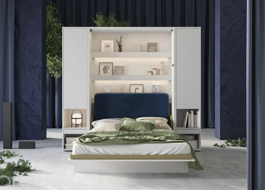 Sängynpääty Lenart BED CONCEPT pystysuoraan kaappisänkyyn 140x200 cm