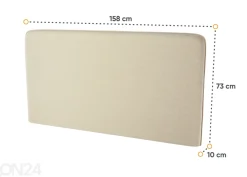 Sängynpääty Lenart BED CONCEPT pystysuoraan kaappisänkyyn 160x200 cm