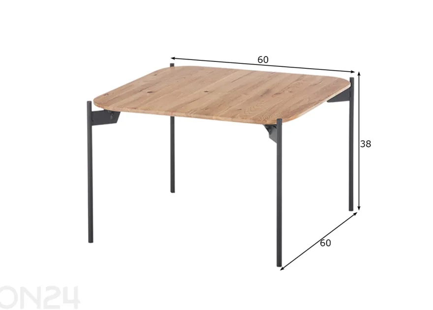 Sohvapöytä Alto 60 cm
