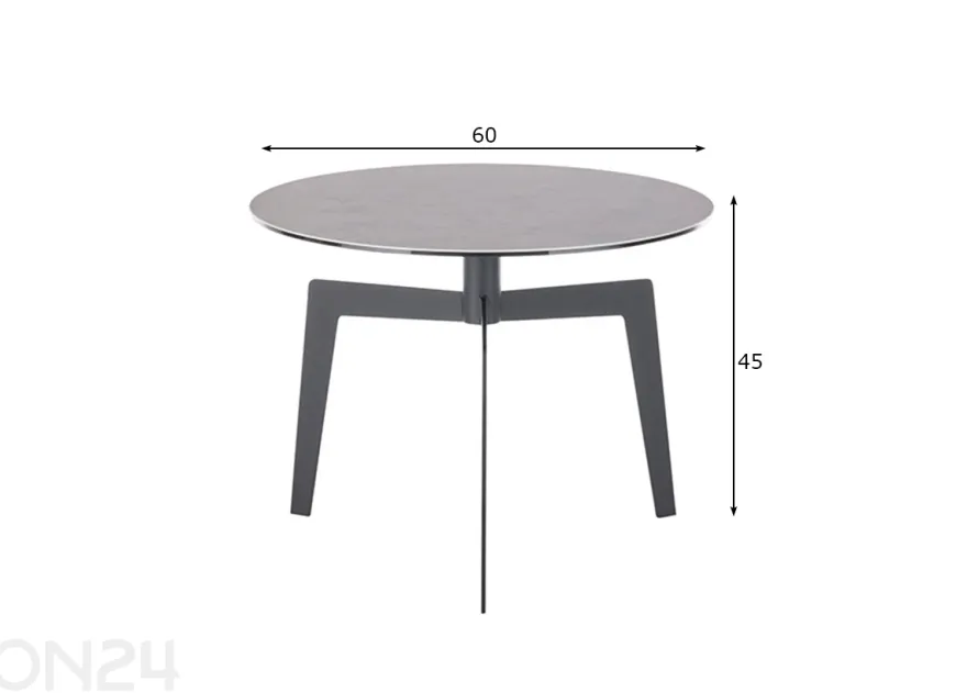 Sohvapöytä Buena Vista Ø 60 cm