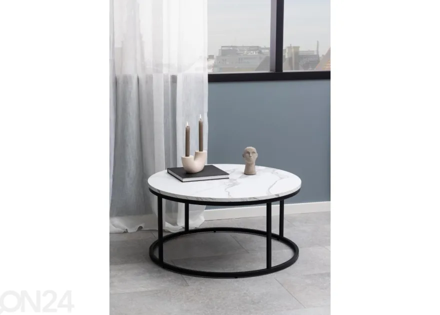 Sohvapöytä Burn Ø80 cm