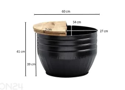 Sohvapöytä Ø 60 cm
