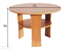 Sohvapöytä Ø 75 cm